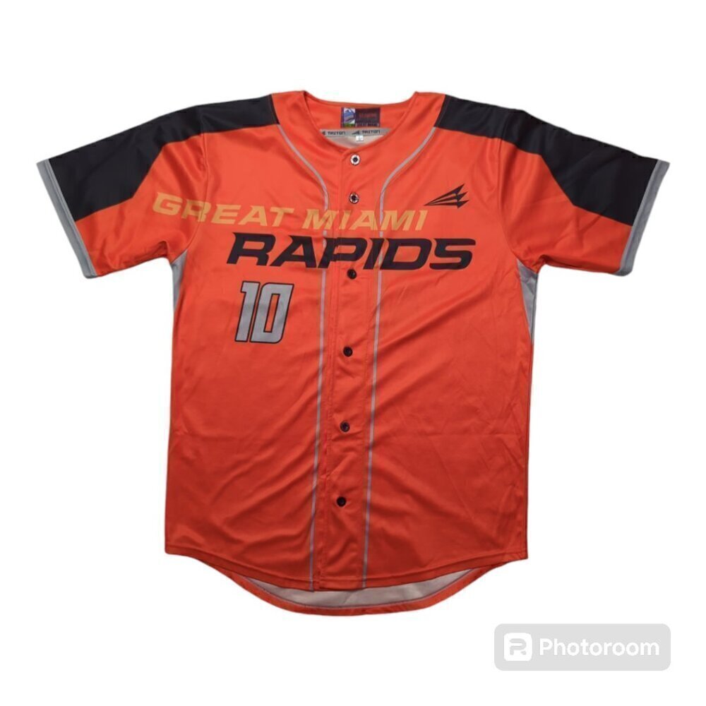 Rapids Triton Great Miami Jersey Size L Orange Color